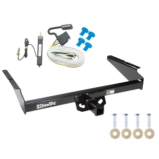 Trailer Tow Hitch For 90-05 Chevy Astro GMC Safari Extended Body w/ Wiring Harness Kit