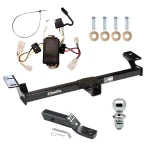 Trailer Tow Hitch For 96-00 Toyota RAV4 All Models Complete Package w/ Wiring and 1-7/8" Ball