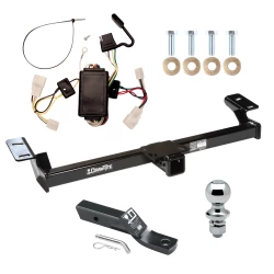 Trailer Tow Hitch For 96-00 Toyota RAV4 All Models Complete Package w/ Wiring and 1-7/8" Ball