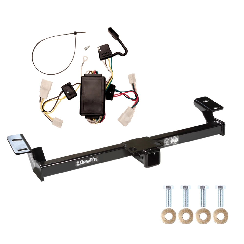 Trailer Tow Hitch For 96-00 Toyota RAV4 All Models w/ Wiring Harness Kit