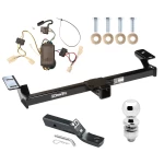 Trailer Tow Hitch For 01-05 Toyota RAV4 Complete Package w/ Wiring and 2" Ball