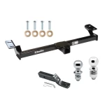 Trailer Tow Hitch For 96-05 Toyota RAV4 All Models Receiver w/ 1-7/8" and 2" Ball