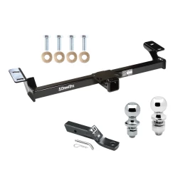 Trailer Tow Hitch For 96-05 Toyota RAV4 All Models Receiver w/ 1-7/8" and 2" Ball