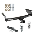 Trailer Tow Hitch For 02-07 Jeep Liberty All Models Receiver w/ 1-7/8" and 2" Ball