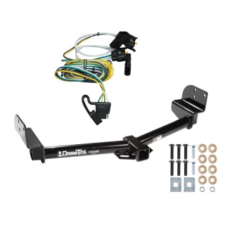 Custom Fit Trailer Hitch Wiring Harness (Plug & Play) Installation Hardware Installation Instructions 75132 118344 Draw-Tite Trailer Tow Hitch 02-03 Explorer 4 Dr. Mountaineer 03-04 Aviator Wiring Harness Kit 02 03 04 2002 2003 2004 Trailer Tow Hitch For 02-03 Ford Explorer 4 Dr. Mountaineer 03-04 Aviator w/ Wiring Harness Kit