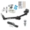 Trailer Tow Hitch For 04-05 Ford Explorer Mercury Mountaineer 05-05 Lincoln Aviator Package w/ Wiring and 1-7/8" Ball