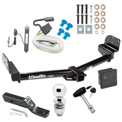 Trailer Tow Hitch For 04-05 Ford Explorer Mercury Mountaineer 05-05 Lincoln Aviator Package Wiring 2" Ball and Lock