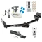 Trailer Tow Hitch For 04-05 Ford Explorer Mercury Mountaineer 05-05 Lincoln Aviator Package w/ Wiring and 2" Ball