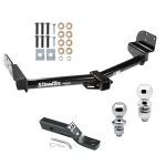 Trailer Tow Hitch For 02-05 Ford Explorer Mercury Mountaineer Aviator Receiver w/ 1-7/8" and 2" Ball