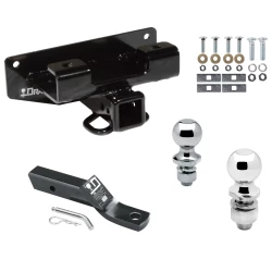Trailer Tow Hitch For 2002 Dodge Ram 1500 All Models 2003 Built Before Nov 2002 Receiver w/ 1-7/8" and 2" Ball