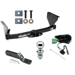 Trailer Tow Hitch For 99-04 Jeep Grand Cherokee Complete Package w/ Wiring and 1-7/8" Ball