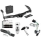 Trailer Tow Hitch For 99-00 Dodge Van Ram 1500 2500 3500 Deluxe Package Wiring 2" Ball and Lock
