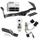 Custom Fit Trailer Hitch Wiring Harness (Plug & Play) 2" Drop Ball-Mount w/ Pin/Clip 2" Chrome Ball Installation Hardware Installation Instructions 75140 118381 23 63845 Draw-Tite Trailer Tow Hitch 01-03 Dodge Van Ram 1500 2500 3500 Complet Trailer Tow Hitch For 01-03 Dodge Van Ram 1500 2500 3500 Complete Package w/ Wiring and 2" Ball