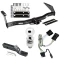 Trailer Tow Hitch For 01-03 Dodge Van Ram 1500 2500 3500 Complete Package w/ Wiring and 2" Ball