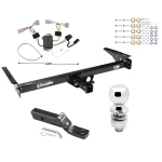Trailer Tow Hitch For 93-98 Toyota T-100 Complete Package w/ Wiring and 2" Ball