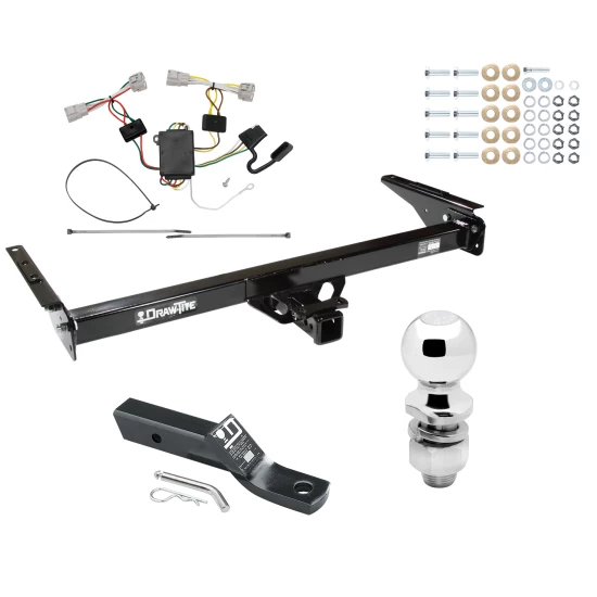 Trailer Tow Hitch For 93-98 Toyota T-100 Complete Package w/ Wiring and 2" Ball
