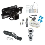 Trailer Tow Hitch For 03-08 Dodge Ram 1500 03-10 2500 3500 (1500 Models Built in/after Nov 02 Complete Package w/ Wiring and 1-7/8" Ball