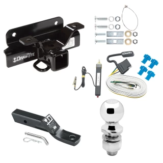Trailer Tow Hitch For 03-08 Dodge Ram 1500 03-10 2500 3500 (1500 Models Built in/after Nov 02 Complete Package w/ Wiring and 2" Ball