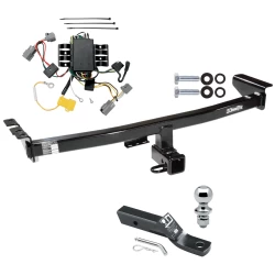 Trailer Tow Hitch For 05-14 Volvo XC90 All Models Complete Package w/ Wiring and 1-7/8" Ball