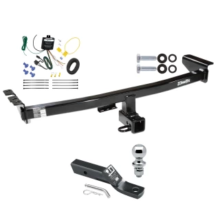 Trailer Tow Hitch For 03-04 Volvo XC90 All Models Complete Package w/ Wiring and 1-7/8" Ball