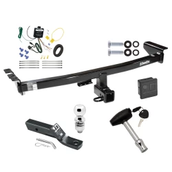Trailer Tow Hitch For 03-04 Volvo XC90 All Models Deluxe Package Wiring 2" Ball and Lock