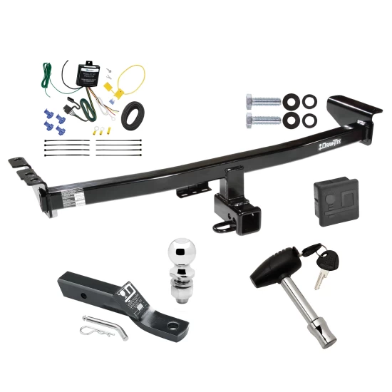 Trailer Tow Hitch For 03-04 Volvo XC90 All Models Deluxe Package Wiring 2" Ball and Lock