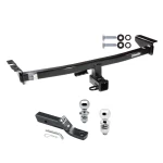 Trailer Tow Hitch For 03-14 Volvo XC90 All Models Receiver w/ 1-7/8" and 2" Ball