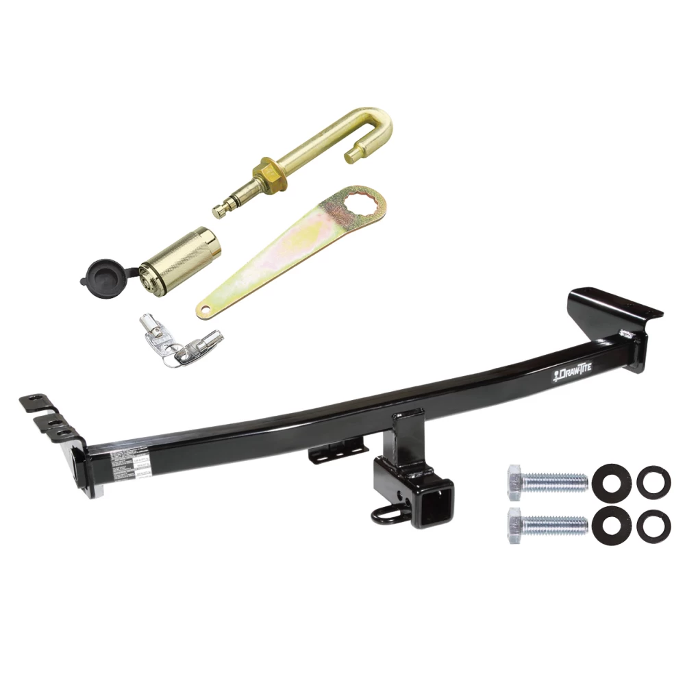 Trailer Tow Hitch For 03-14 Volvo XC90 All Models Class 3 2" Towing Receiver w/ J-Pin Anti-Rattle Lock
