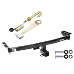 Trailer Tow Hitch For 03-14 Volvo XC90 All Models Class 3 2" Towing Receiver w/ J-Pin Anti-Rattle Lock