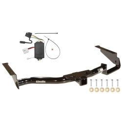 Trailer Tow Hitch For 04-07 Toyota Highlander w/ factory Tow PKG w/ Wiring Harness Kit
