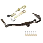 Trailer Tow Hitch For 04-07 Toyota Highlander 04-06 Lexus RX330 07-09 RX350 w/ J-Pin Anti-Rattle Lock