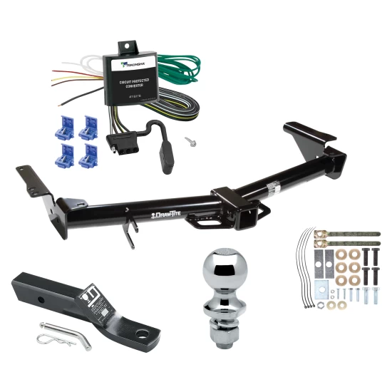Trailer Tow Hitch For 03-09 Lexus GX470 07-09 Toyota 4Runner Complete Package w/ Wiring and 1-7/8" Ball