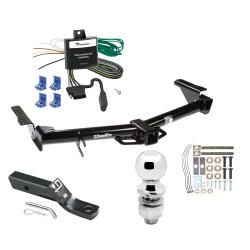 Trailer Tow Hitch For 03-09 Lexus GX470 07-09 Toyota 4Runner Complete Package w/ Wiring and 2" Ball