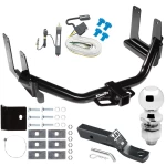 Trailer Tow Hitch For 04-05 Ford F-150 06-06 Lincoln Mark LT Complete Package w/ Wiring and 2" Ball