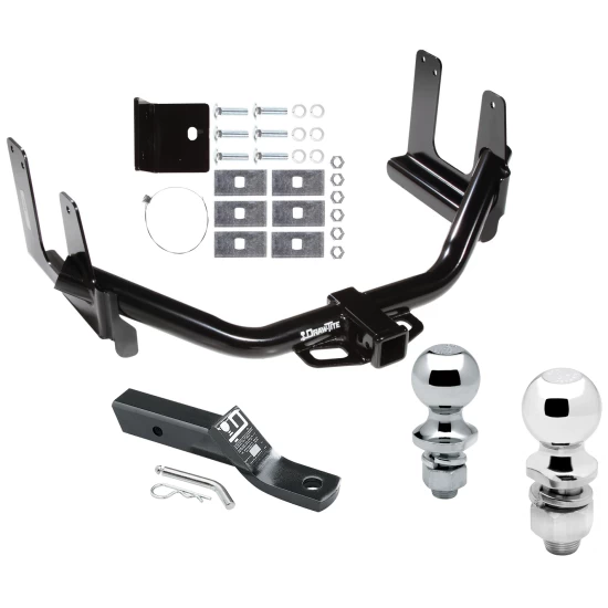 Trailer Tow Hitch For 04-05 Ford F-150 2006 Lincoln Mark LT Receiver w/ 1-7/8" and 2" Ball