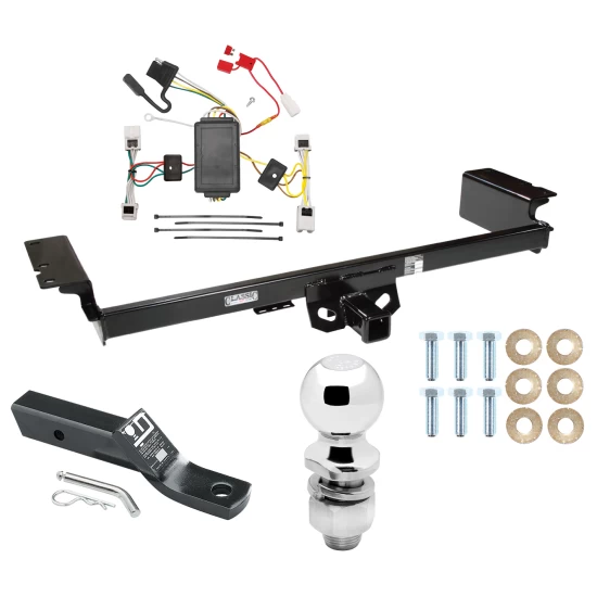 Custom Fit Trailer Hitch Wiring Harness (Plug & Play) 2" Drop Ball-Mount w/ Pin/Clip 2" Chrome Ball Installation Hardware Installation Instructions 75159 118469 23 63845 Draw-Tite Trailer Tow Hitch 04-09 Nissan Quest Complete Package Wiring Trailer Tow Hitch For 04-09 Nissan Quest Complete Package w/ Wiring and 2" Ball