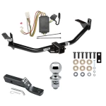Custom Fit Trailer Hitch Wiring Harness (Plug & Play) 2" Drop Ball-Mount w/ Pin/Clip 1-7/8" Chrome Ball Installation Hardware Installation Instructions 75163 118516 23 63816 Draw-Tite Trailer Tow Hitch 04-05 Mitsubishi Endeavor Complete Pac Trailer Tow Hitch For 04-05 Mitsubishi Endeavor Complete Package w/ Wiring and 1-7/8" Ball