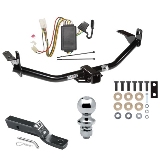 Custom Fit Trailer Hitch Wiring Harness (Plug & Play) 2" Drop Ball-Mount w/ Pin/Clip 1-7/8" Chrome Ball Installation Hardware Installation Instructions 75163 118516 23 63816 Draw-Tite Trailer Tow Hitch 04-05 Mitsubishi Endeavor Complete Pac Trailer Tow Hitch For 04-05 Mitsubishi Endeavor Complete Package w/ Wiring and 1-7/8" Ball