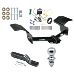 Trailer Tow Hitch For 04-09 Cadillac SRX All Models Complete Package w/ Wiring and 1-7/8" Ball
