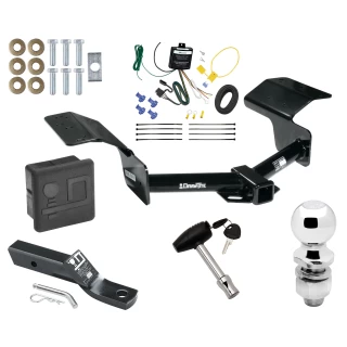 Trailer Tow Hitch For 04-09 Cadillac SRX All Models Deluxe Package Wiring 2" Ball and Lock