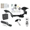 Trailer Tow Hitch For 04-09 Cadillac SRX All Models Deluxe Package Wiring 2" Ball and Lock