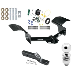 Trailer Tow Hitch For 04-09 Cadillac SRX All Models Complete Package w/ Wiring and 2" Ball