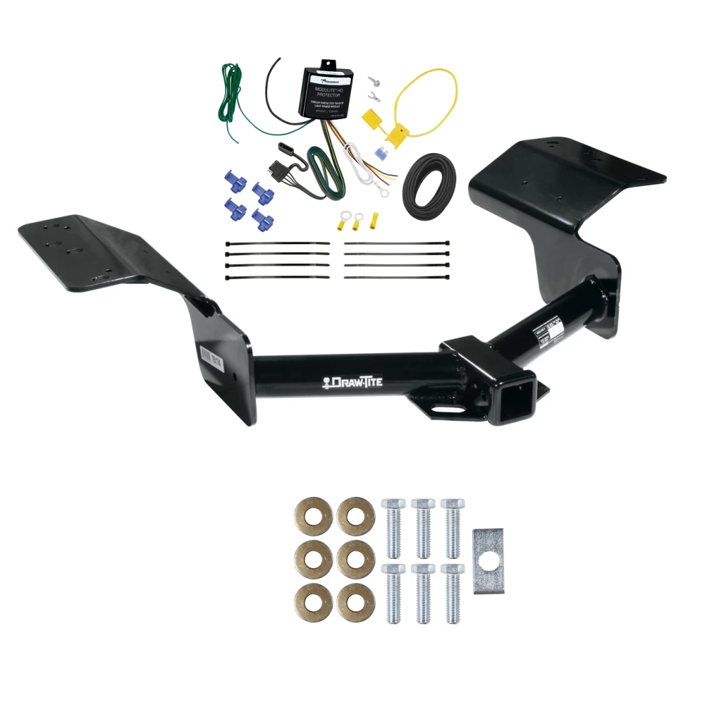 Trailer Tow Hitch For 04-09 Cadillac SRX All Models w/ Wiring Harness Kit