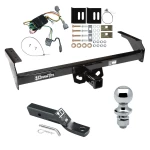 Trailer Tow Hitch For 98-04 Nissan Frontier Complete Package w/ Wiring and 1-7/8" Ball
