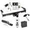 Trailer Tow Hitch For 98-04 Nissan Frontier Deluxe Package Wiring 2" Ball and Lock