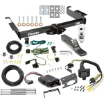 Class 3 Hitch For 03-27 Chevy Express GMC Savana 1500 2500 3500 w/ Draw-Tite Trailer Brake Control 7-Way RV Wiring Complete System Receiver 2" Tow Ball