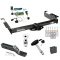 Trailer Tow Hitch For 03-24 Chevy Express GMC Savana 1500 2500 3500 Deluxe Package Wiring 2" Ball and Lock