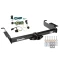 Trailer Tow Hitch For 03-24 Chevy Express GMC Savana 1500 2500 3500 w/ Wiring Harness Kit