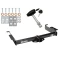 Trailer Tow Hitch For 96-24 Chevy Express GMC Savana w/ Security Lock Pin Key