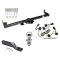 Trailer Tow Hitch For 98-06 Jeep Wrangler TJ All Models Complete Package w/ Wiring and 1-7/8" Ball